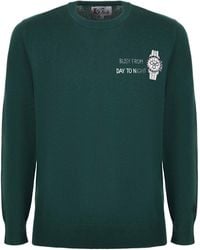 MC2 Saint Barth - Embroidered Crewneck Knitwear - Lyst
