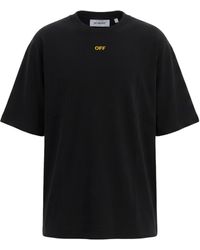 Off-White c/o Virgil Abloh - Short-Sleeved T-Shirt - Lyst