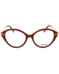 Max Mara - Cat-Eye Glasses - Lyst
