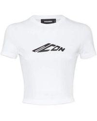 DSquared² - Mini Fit Icon New Generation T-Shirt - Lyst