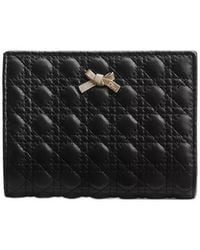 Dior - Bow-Adorned Begonia Wallet - Lyst