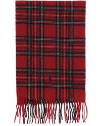 Polo Ralph Lauren - Tartan Fringed Scarf - Lyst