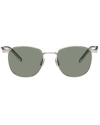 Saint Laurent - Eyewear Round Frame Sunglasses - Lyst