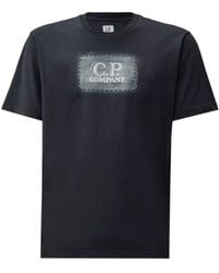 C.P. Company - Logo Patch Short Sleeve T-Shirt - Lyst