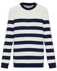 Balmain - Round-Neck Knitwear - Lyst