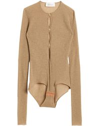 Sportmax - Lightweight Knit Bodysuit - Lyst