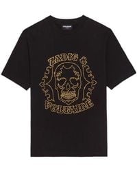 Zadig & Voltaire - Graphic-Print T-Shirt - Lyst