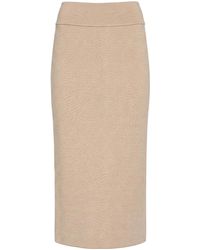 Jacquemus - Midi Skirt Merino Wool, Polyamide, Elastane - Lyst