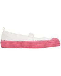 Comme des Garçons - Round Toe Flat Shoes - Lyst