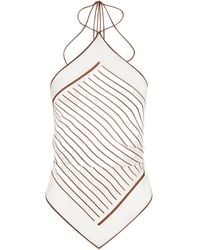 SIR. - Halter Scarf Top - Lyst