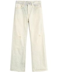 Our Legacy - Distressed Wide-Leg Jeans - Lyst