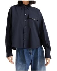 Brunello Cucinelli - Long-Sleeved Buttoned Shirt - Lyst