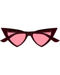 McQueen - Eyewear Cat Eye Frame Sunglasses - Lyst
