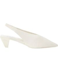 Loewe - Origami Cubic Leather Pumps - Lyst