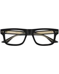 Montblanc - Eyewear Rectangle Frame Glasses - Lyst