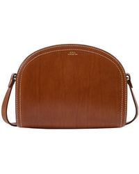 A.P.C. - Demi Lune Crossbody Shoulder Bag - Lyst