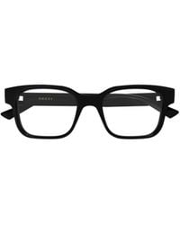 Gucci - Eyewear Square Frame Glasses - Lyst