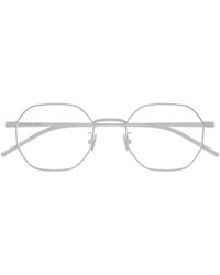 Bottega Veneta - Eyewear Oval Frame Glasses - Lyst