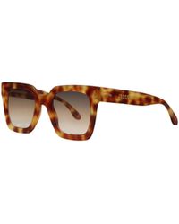Isabel Marant - Simple Square Tortoiseshell Sunglasses - Lyst