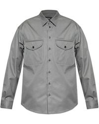 DSquared² - Logo Embroidered Utility Shirt - Lyst