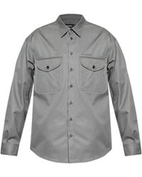 DSquared² - Logo Embroidered Utility Shirt - Lyst