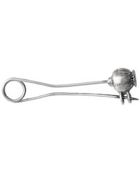Lemaire - Logo-Engraved Metal Brooch - Lyst