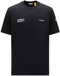 Moncler - Logo Motif T-Shirt - Lyst