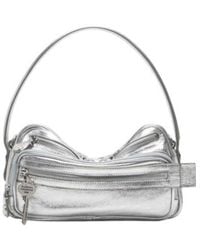 Acne Studios - Camero Party Metallic-Finish Shoulder Bag - Lyst