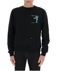 Off-White c/o Virgil Abloh - Arrows-Motif Sweatshirt - Lyst