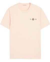 Moncler - Cotton Short-Sleeve Slim-Fit T-Shirt - Lyst