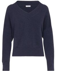 Brunello Cucinelli - V-Neck Long-Sleeved Sweater - Lyst