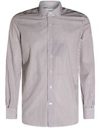 Mazzarelli - Striped Long-Sleeve Shirt - Lyst