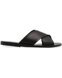 Ancient Greek Sandals - Embellished Slide Sandals - Lyst