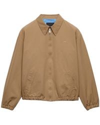 Prada - Cotton Jacket - Lyst
