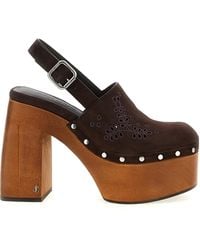 Jimmy Choo - 135Mm Alida Sangallo-Embroidered Platform Pumps - Lyst