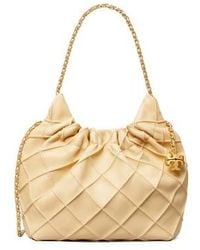 Tory Burch - Mini Fleming Drawstring Bag - Lyst