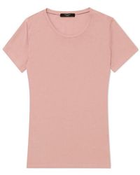 Weekend by Maxmara - T-Shirt With Round Neck And Short Sleeves - Lyst