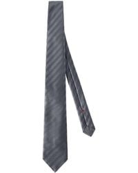 Brunello Cucinelli - Silk Chevron Tie - Lyst