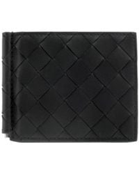 Bottega Veneta - Intrecciato Money-Clip Wallet - Lyst