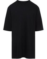 Rick Owens - Cotton Jumbo Short Sleeves T-Shirt - Lyst