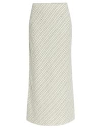 Samsøe & Samsøe - Saagneta Striped Maxi Skirt - Lyst