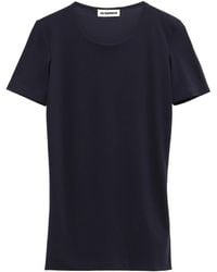 Jil Sander - Short-Sleeved Crewneck T-Shirt - Lyst