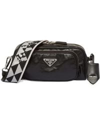 Prada - Logo Shoulder Bag - Lyst