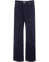 Isabel Marant - Jorje-Gb Straight Leg Corduroy Pants - Lyst