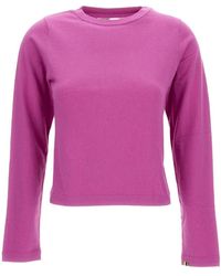 Extreme Cashmere - Crew Neck Wool Blend Knit Sweater - Lyst