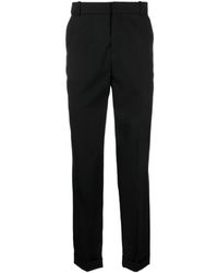 Balmain - Pleated Wool Tailored Trousers - Lyst