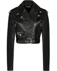 Dolce & Gabbana - Leather Jackets - Lyst