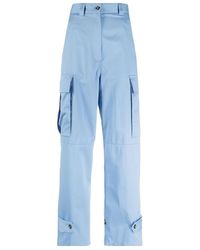 MSGM - Pocket Detail Cargo Pants - Lyst