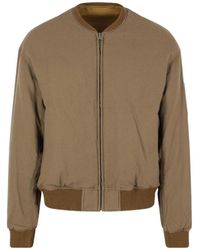Visvim - Reversible Down Bomber Jacket - Lyst