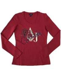 Armani Jeans - Long Sleeve T-Shirt - Lyst